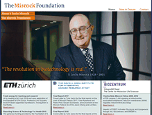 Tablet Screenshot of misrockfoundation.com